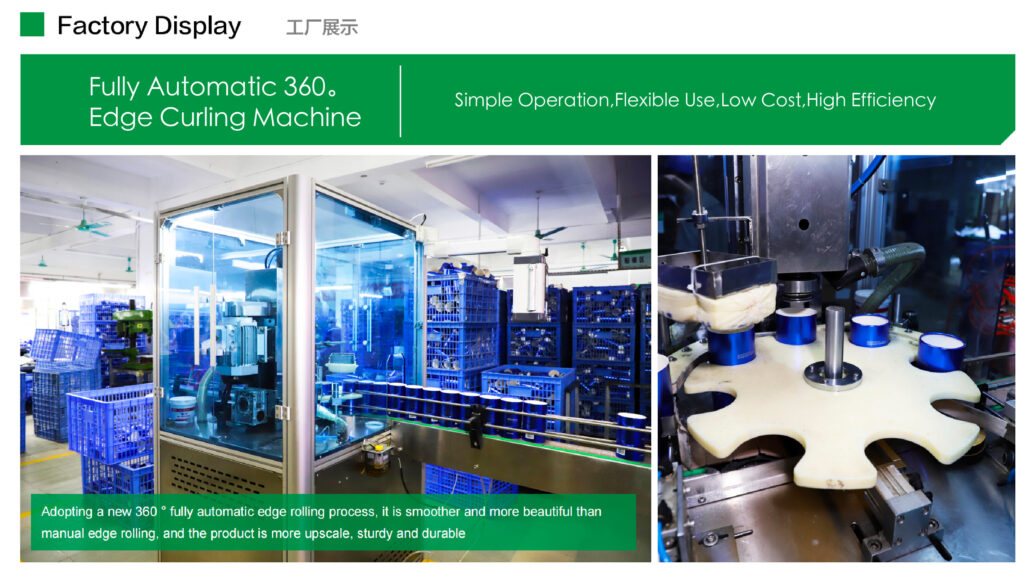 Xinhe automatic paper tube edge curling machine and production equipment